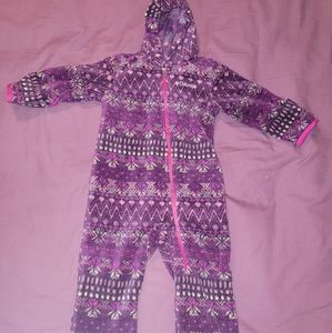 Columbia 12-18 month fleece bunting